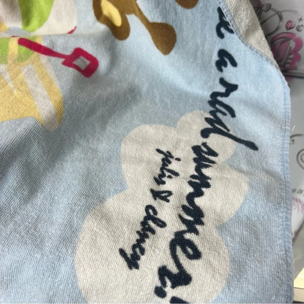 Paul Frank blue towel